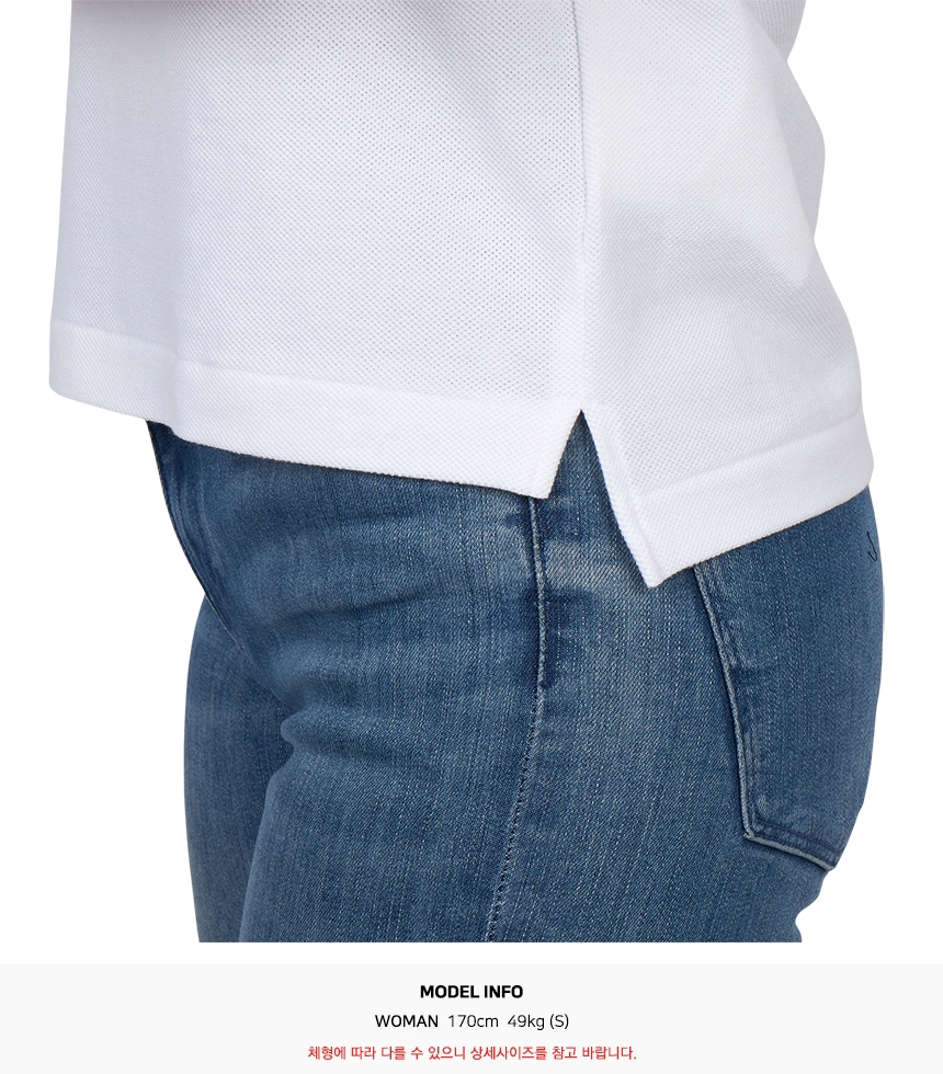 꼼데가르송(COMME DES GARCONS) 레드와펜 여성 카라 반팔티셔츠 AZ T005 051 5