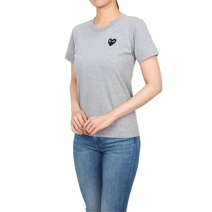 꼼데가르송(COMME DES GARCONS) 블랙와펜 여성 반팔티셔츠 AZ T075 051 1