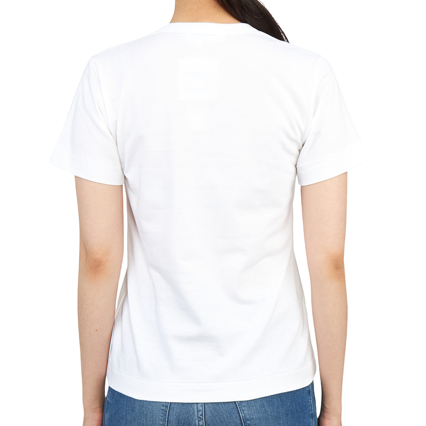 꼼데가르송(COMME DES GARCONS) 블랙하트와펜 여자 반팔티셔츠 AZ T101 051 1
