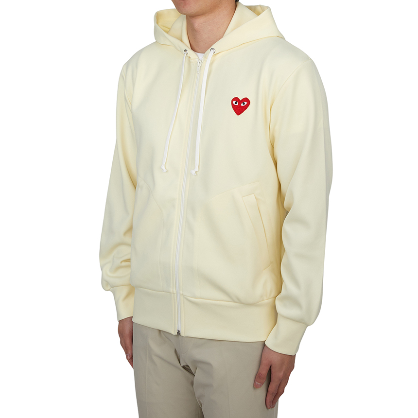 꼼데가르송(COMME DES GARCONS) 레드와펜 남성 후드 집업 AZ T172 051 3