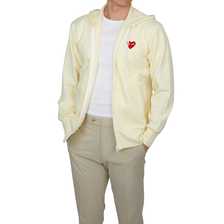 꼼데가르송(COMME DES GARCONS) 레드와펜 남성 후드 집업 AZ T172 051 3