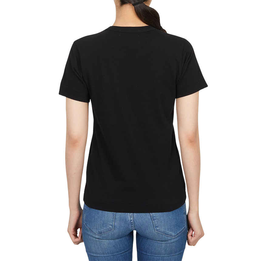꼼데가르송(COMME DES GARCONS) 미니 레드와펜 여성 반팔티셔츠 AZ T199 051 1