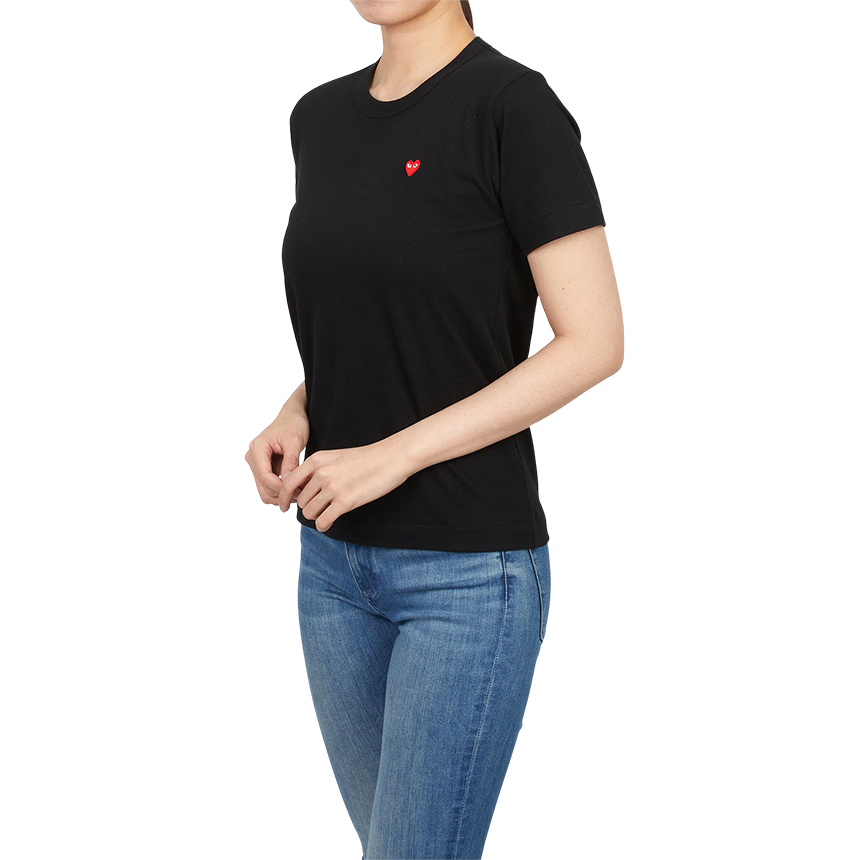 꼼데가르송(COMME DES GARCONS) 미니 레드와펜 여성 반팔티셔츠 AZ T199 051 1