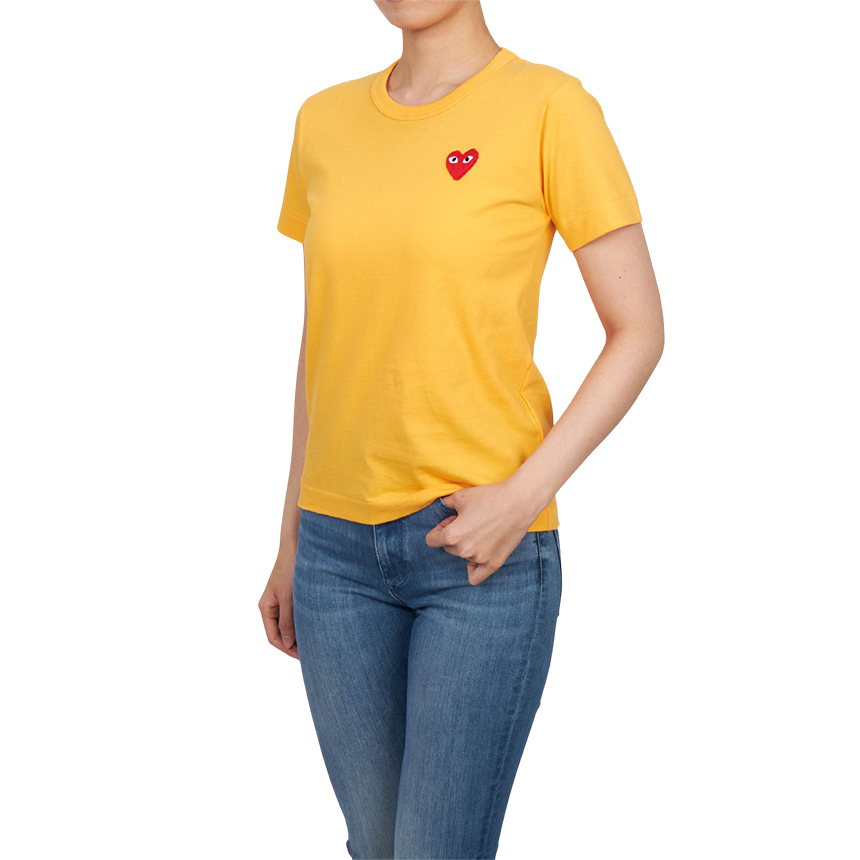꼼데가르송(COMME DES GARCONS) 레드와펜 여성 반팔티셔츠 AZ T211 051 2