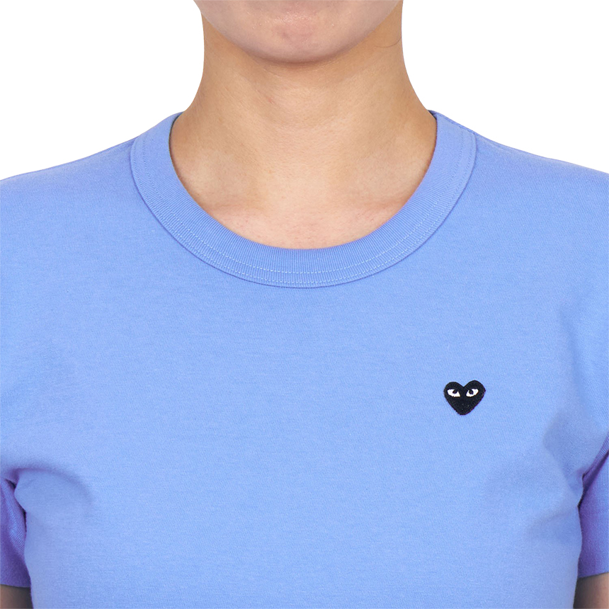 꼼데가르송(COMME DES GARCONS) 미니 블랙와펜 여성 반팔티셔츠 AZ T213 051 1