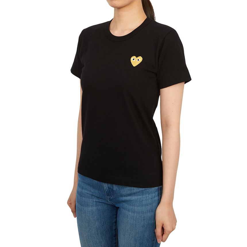 꼼데가르송(COMME DES GARCONS) 골드와펜 여성 반팔티셔츠 AZ T215 051 1