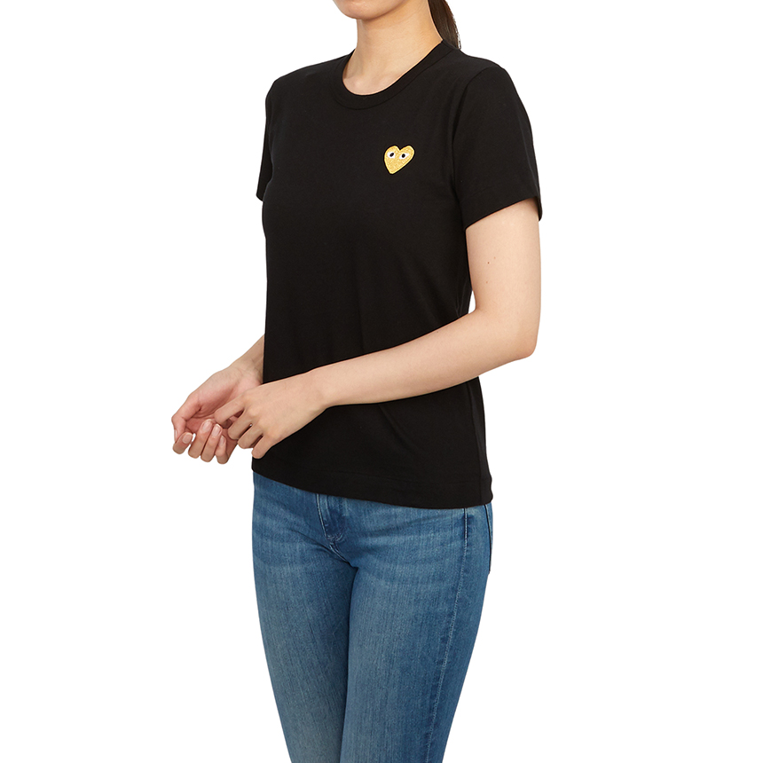 꼼데가르송(COMME DES GARCONS) 골드와펜 여성 반팔티셔츠 AZ T215 051 1