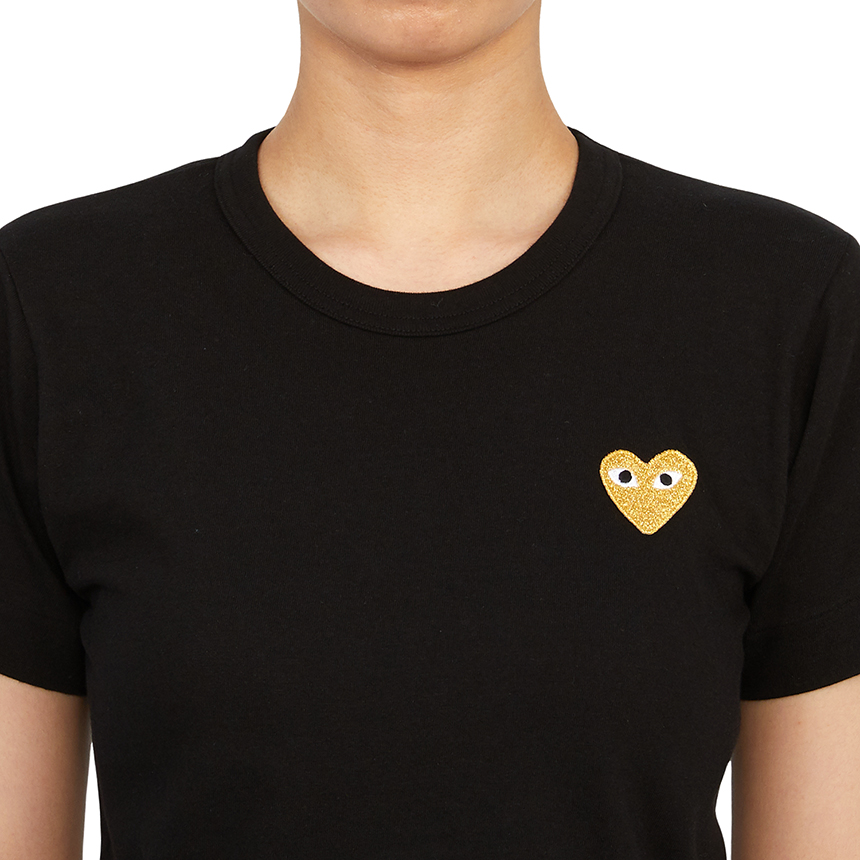 꼼데가르송(COMME DES GARCONS) 골드와펜 여성 반팔티셔츠 AZ T215 051 1