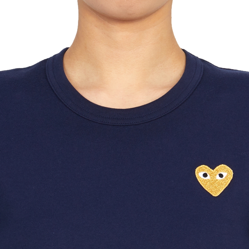 꼼데가르송(COMME DES GARCONS) 골드와펜 여성 반팔티셔츠 AZ T215 051 2