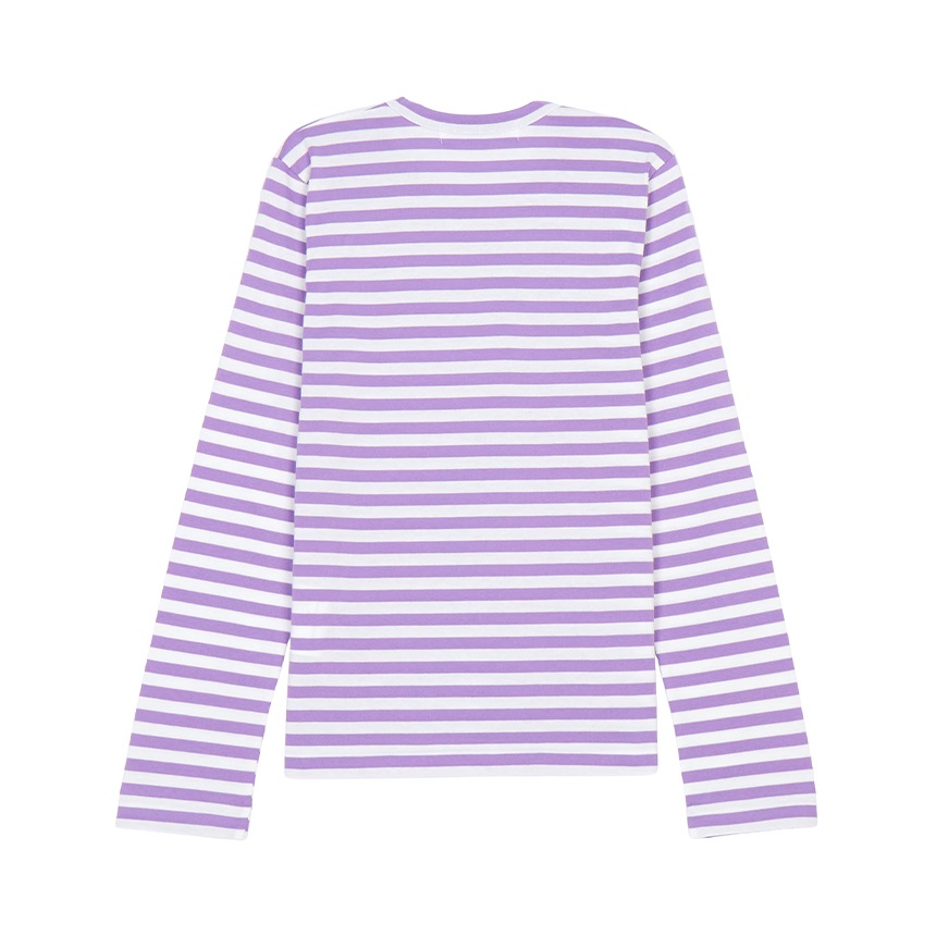 꼼데가르송(COMME DES GARCONS) 미니 레드와펜 스트라이프 여성 긴팔티셔츠 AZ T217 051 4