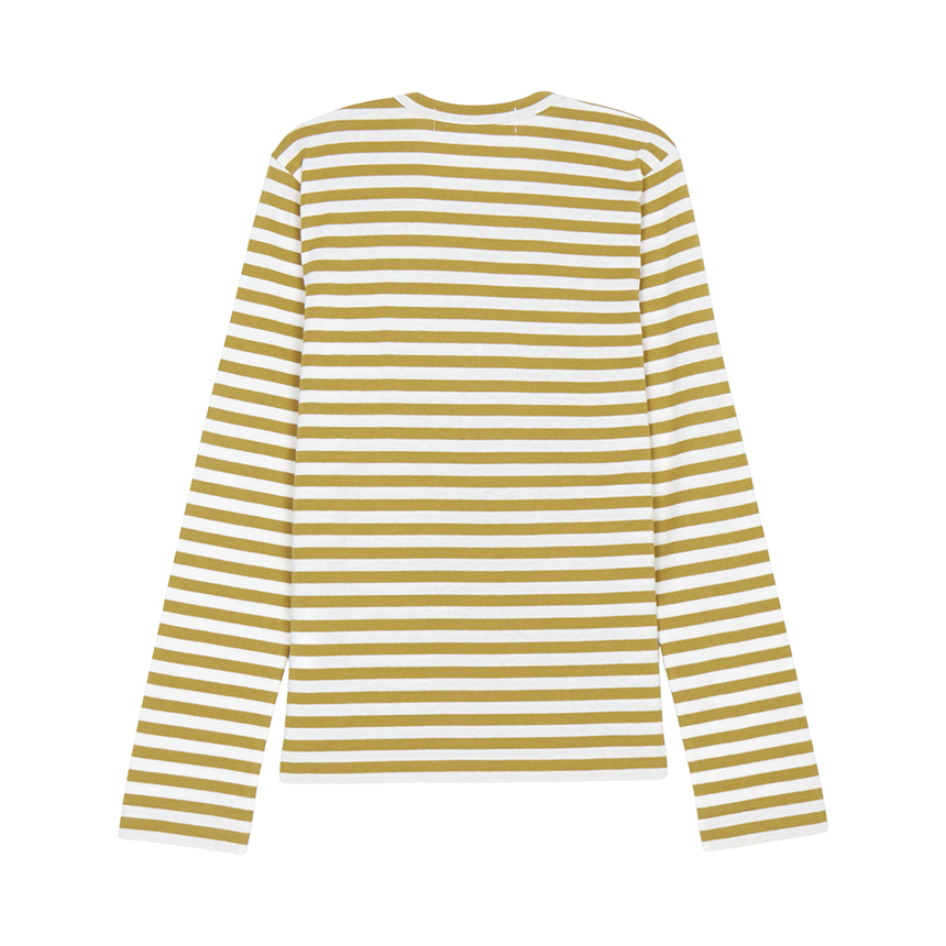 꼼데가르송(COMME DES GARCONS) 미니 레드와펜 스트라이프 여성 긴팔티셔츠 AZ T217 051 5