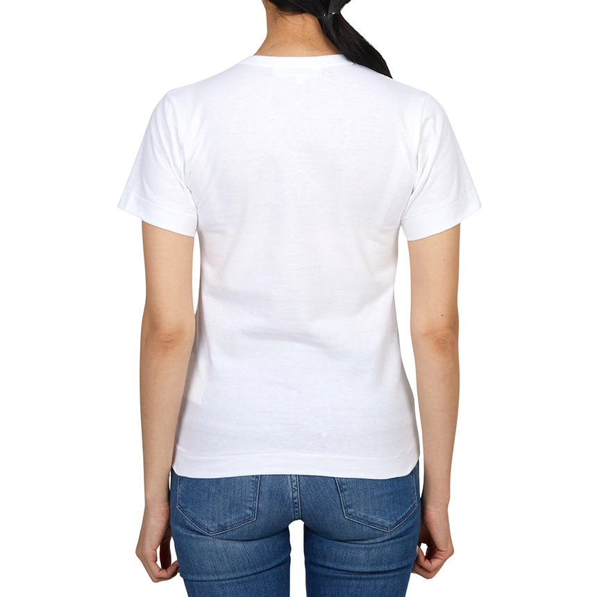 꼼데가르송(COMME DES GARCONS) 롱 하트 여성 반팔티셔츠 AZ T223 051 1