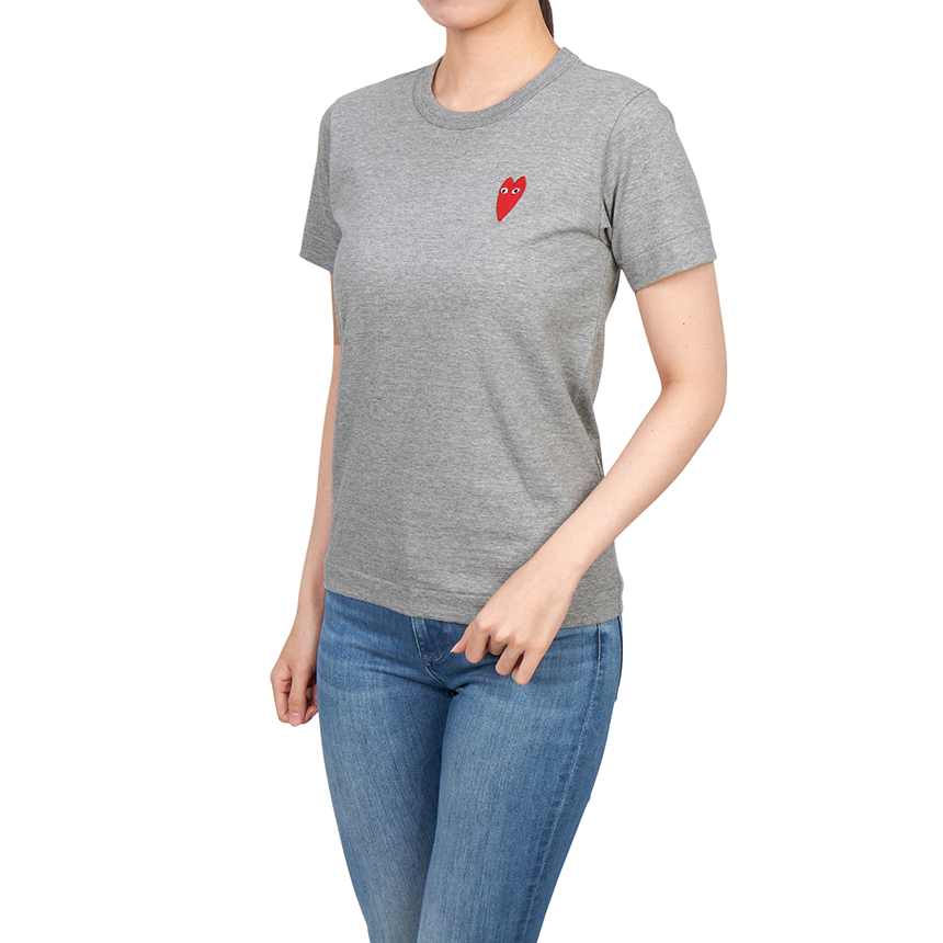 꼼데가르송(COMME DES GARCONS) 롱 레드와펜 여성 반팔티셔츠 AZ T229 051 2