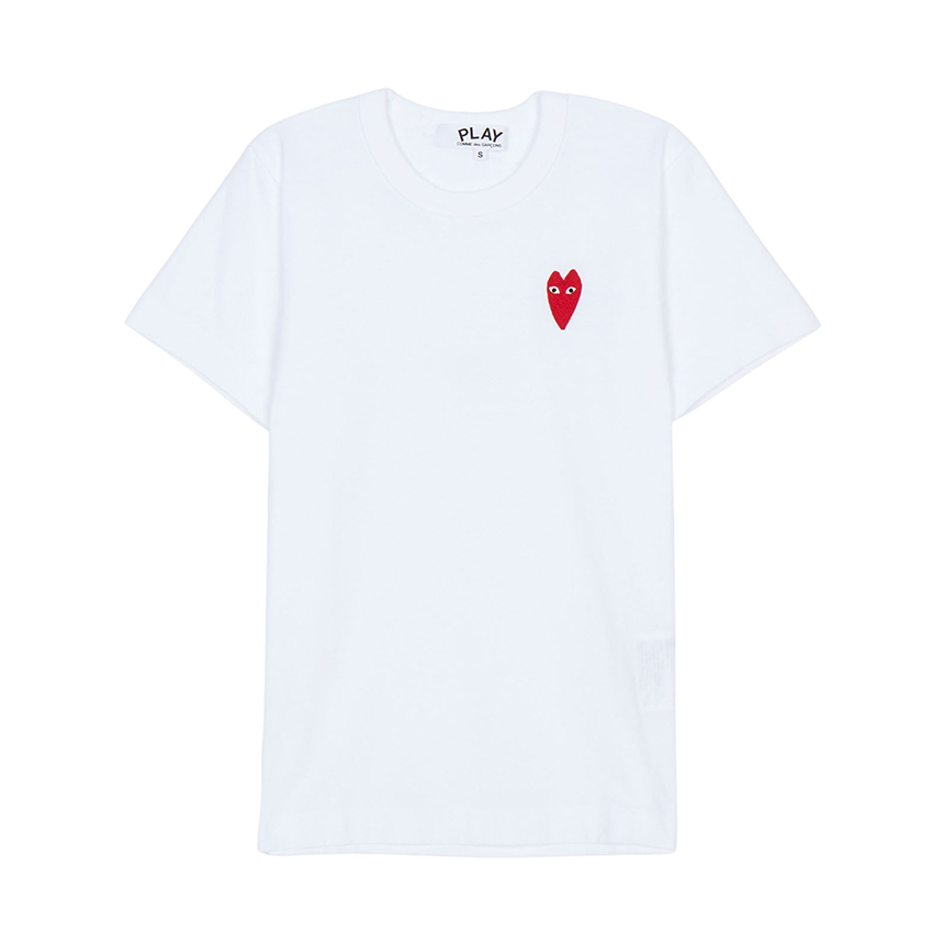 꼼데가르송(COMME DES GARCONS) 롱 레드와펜 여성 반팔티셔츠 AZ T229 051 3
