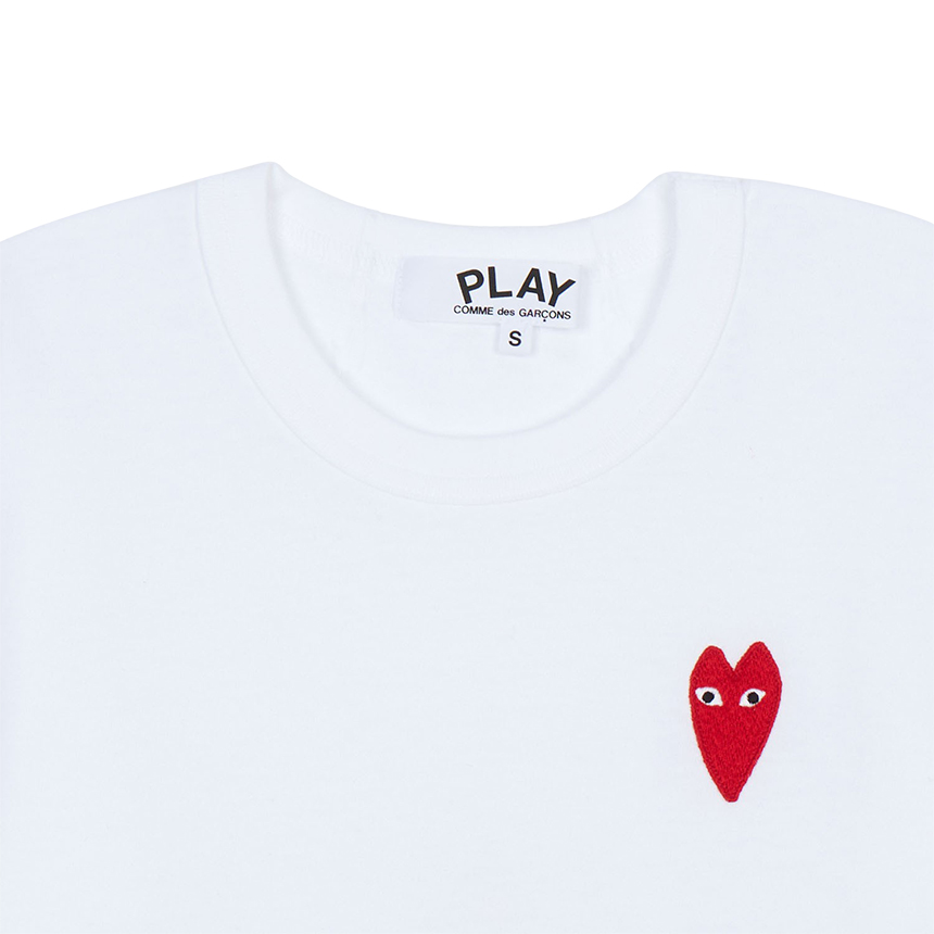 꼼데가르송(COMME DES GARCONS) 롱 레드와펜 여성 반팔티셔츠 AZ T229 051 3