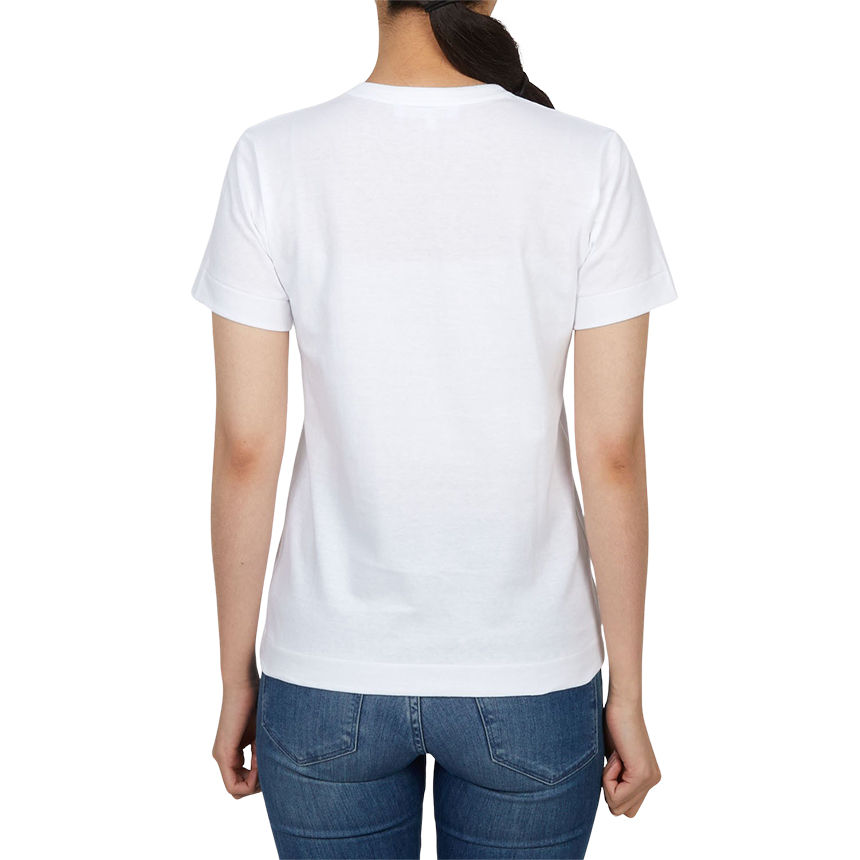 꼼데가르송(COMME DES GARCONS) 도트 업사이드 다운 여성 반팔티셔츠 AZ T239 051 1