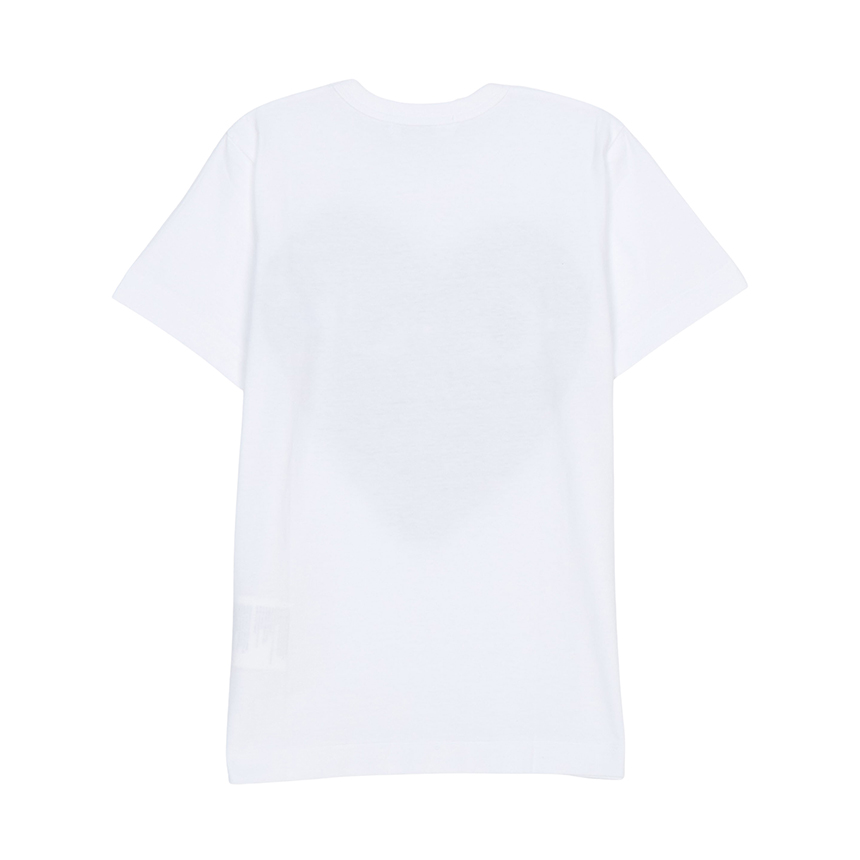 꼼데가르송(COMME DES GARCONS) 스크래치 카모플라주하트 여성 반팔티셔츠 AZ T241 051 1 SC_AZ T241 051 1_086