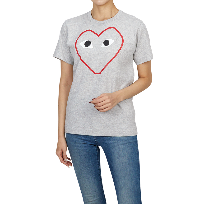 꼼데가르송(COMME DES GARCONS) 라인하트 여성 반팔티셔츠 AZ T265 051 1