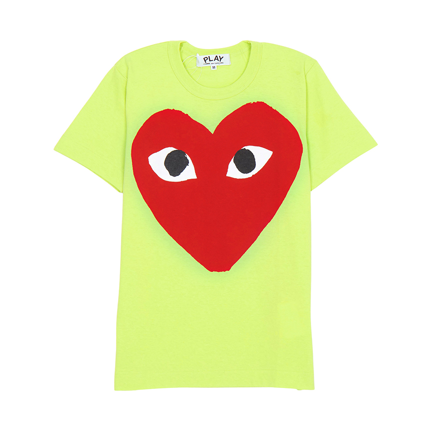 꼼데가르송(COMME DES GARCONS) 하트 여성 반팔티셔츠 AZ T273 051 2