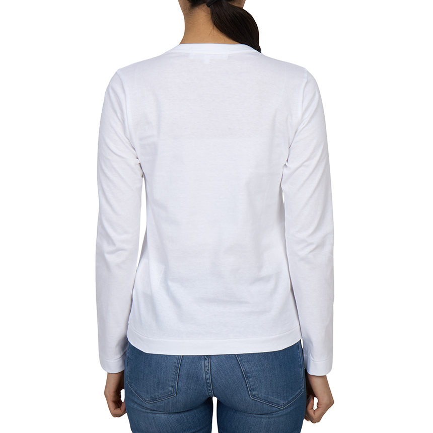 꼼데가르송(COMME DES GARCONS) 스크래치 멀티하트 여성 긴팔티셔츠 AZ T283 051 1 SA_AZ T283 051 1_059