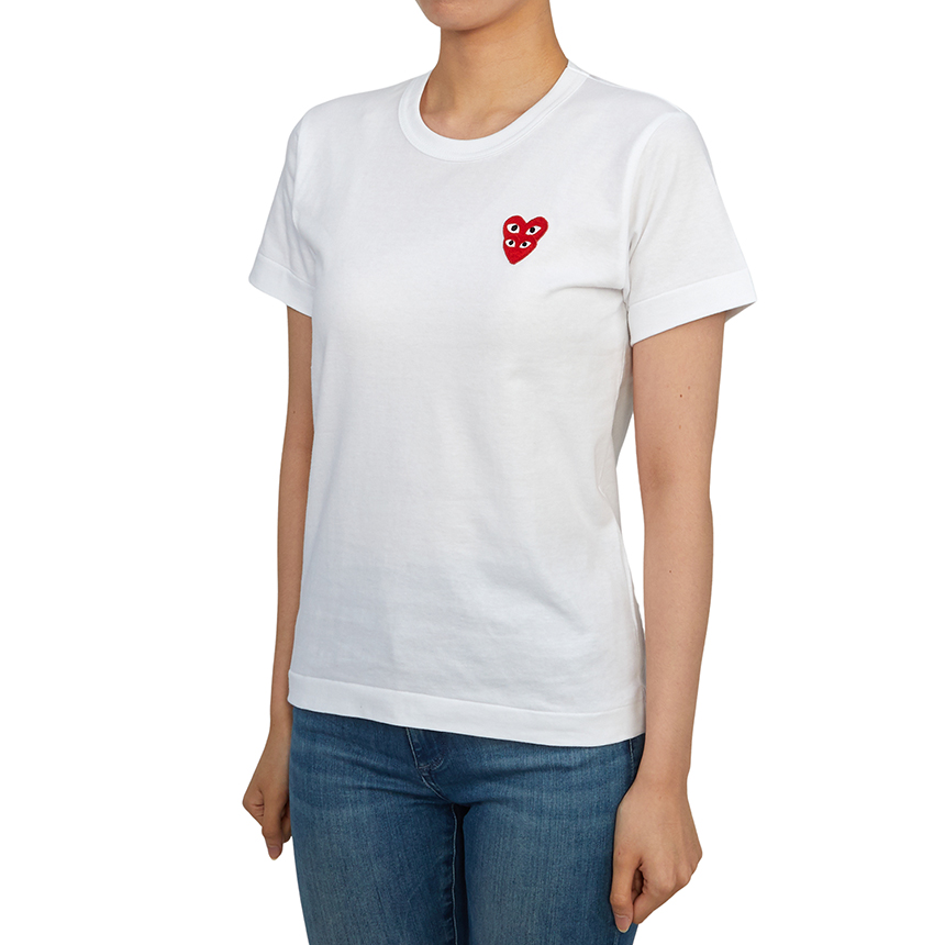 꼼데가르송(COMME DES GARCONS) 더블와펜 여성 반팔티셔츠 AZ T287 051 2