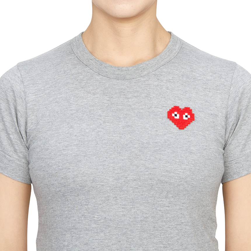 꼼데가르송(COMME DES GARCONS) X 인베이더 픽셀와펜 여성 반팔티셔츠 AZ T321 051 2
