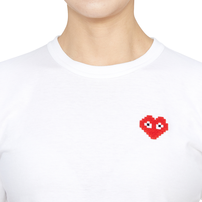 꼼데가르송(COMME DES GARCONS) X 인베이더 픽셀와펜 여성 반팔티셔츠 AZ T321 051 3