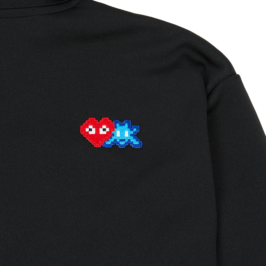 꼼데가르송(COMME DES GARCONS) X 인베이더 더블와펜 남성 후드 집업 AZ T334 051 1