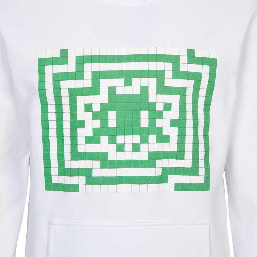꼼데가르송(COMME DES GARCONS) X 인베이더 남성 후드티 FJ T006 051 2