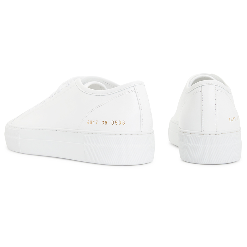 커먼프로젝트(COMMON PROJECTS) 토너먼트 로우 여자 스니커즈 4017 0506 WHITE