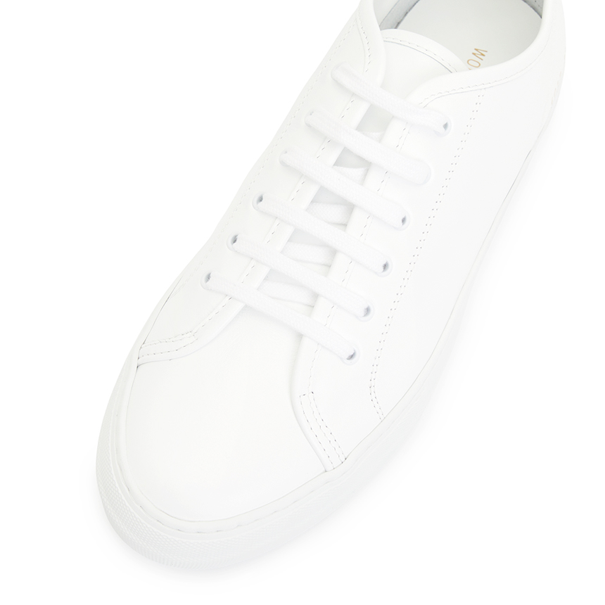 커먼프로젝트(COMMON PROJECTS) 토너먼트 로우 여자 스니커즈 4017 0506 WHITE
