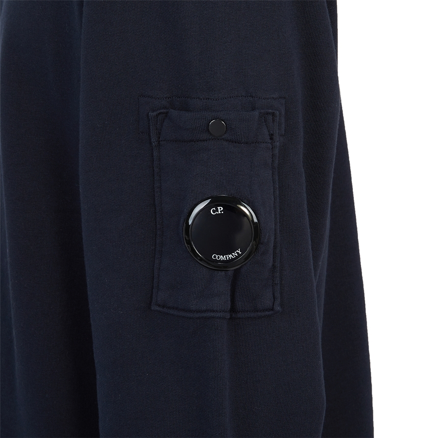 씨피컴퍼니(CP COMPANY) 렌즈 남자 크루넥 긴팔 맨투맨 티셔츠 14CMSS136A 005398G 888