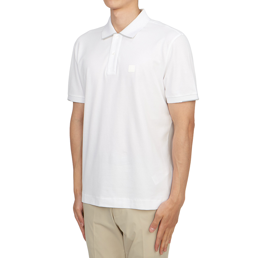 씨피컴퍼니(CP COMPANY) 스크래치 남성 카라 반팔티셔츠 16CLPL118A 005263W 101 SB_16CLPL118A 005263W 101_021