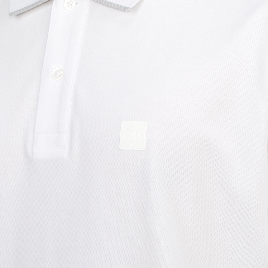 씨피컴퍼니(CP COMPANY) 스크래치 남성 카라 반팔티셔츠 16CLPL118A 005263W 101 SB_16CLPL118A 005263W 101_021