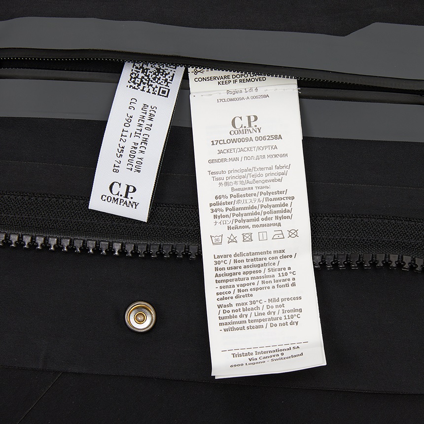 씨피컴퍼니(CP COMPANY) 남성 패딩 점퍼 17CLOW009A 006258A 999