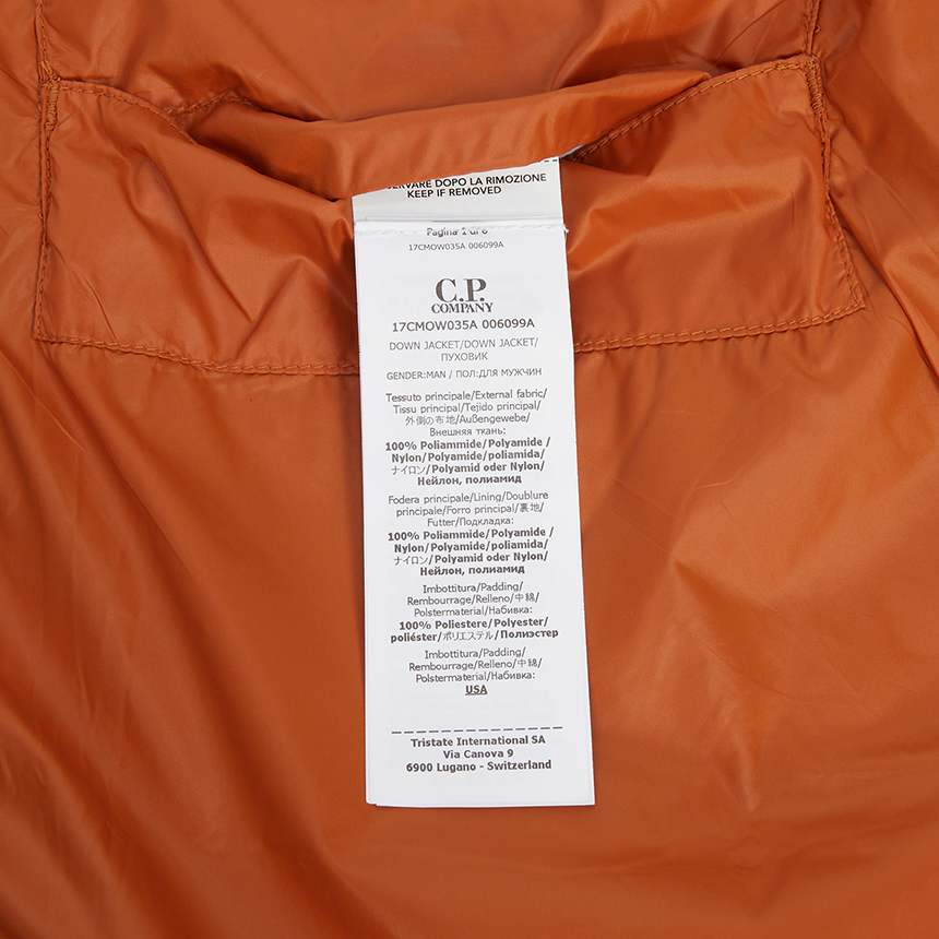 씨피컴퍼니(CP COMPANY) 남성 패딩 점퍼 17CMOW035A 006099A 438