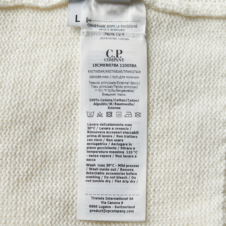 씨피컴퍼니(CP COMPANY) 남성 가디건 18CMKN078A 110058A 103