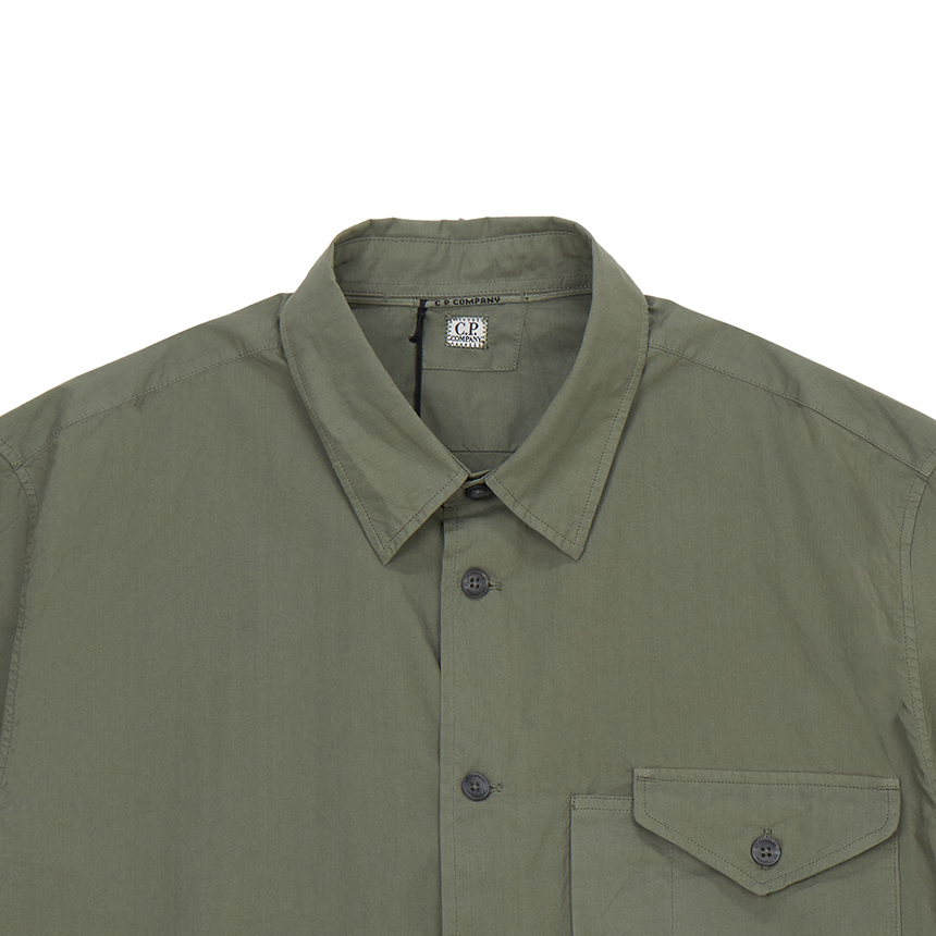 씨피컴퍼니(CP COMPANY) 남성 반팔 셔츠 18CMSH249A 005328G 669