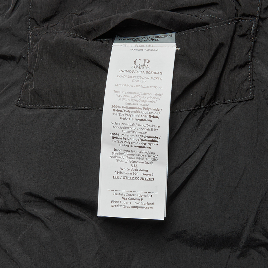 씨피컴퍼니(CP COMPANY) 남성 패딩 점퍼 19CMOW011A 005904G 999