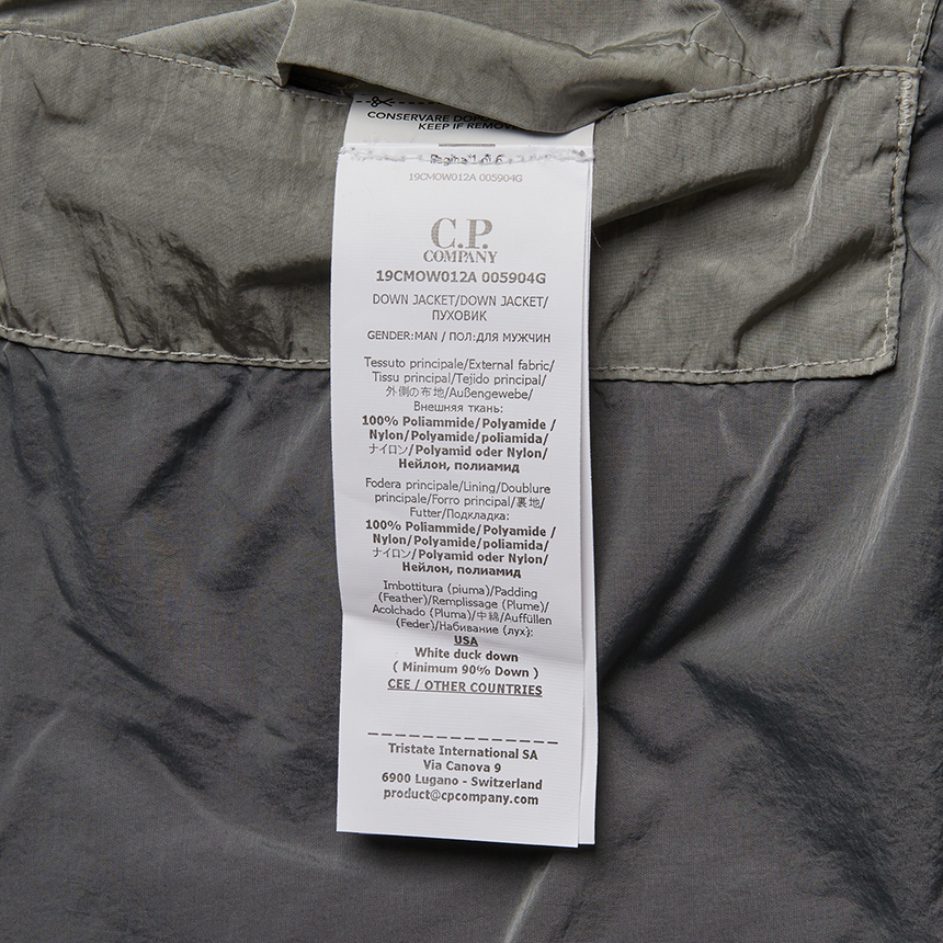 씨피컴퍼니(CP COMPANY) 남성 패딩 점퍼 19CMOW012A 005904G 921