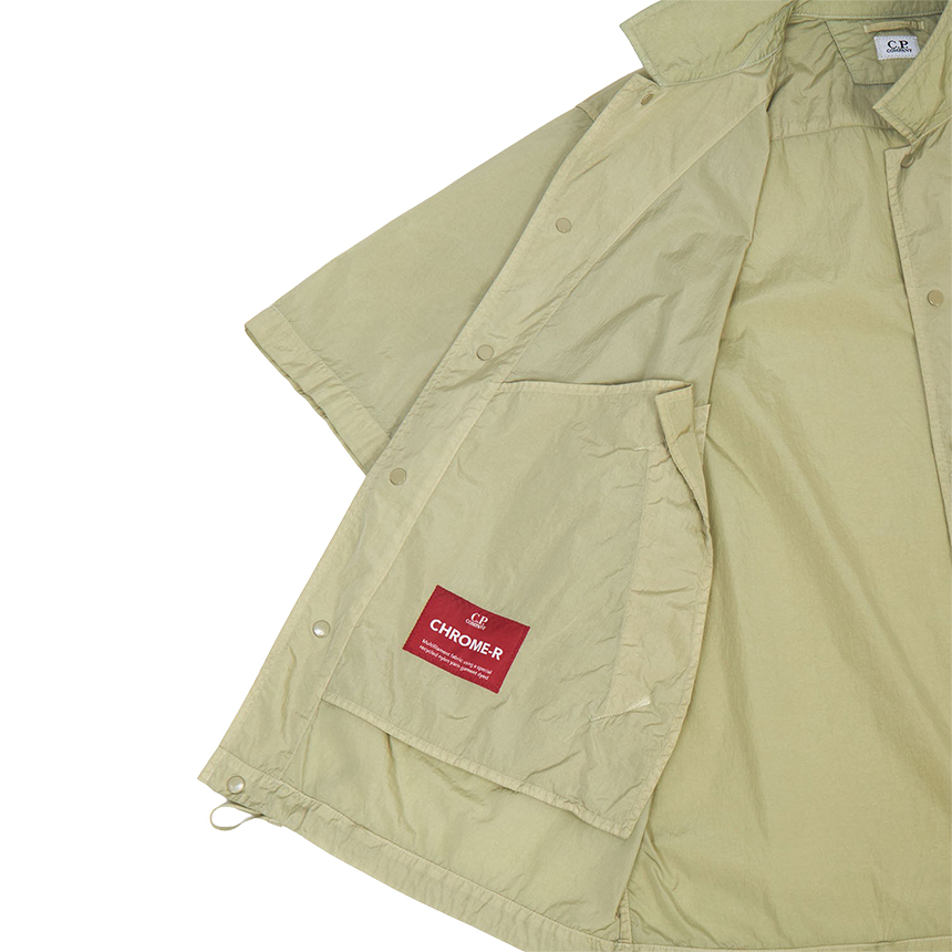 씨피컴퍼니(CP COMPANY) 남성 반팔 오버셔츠 20CMOS009A 005904G 610