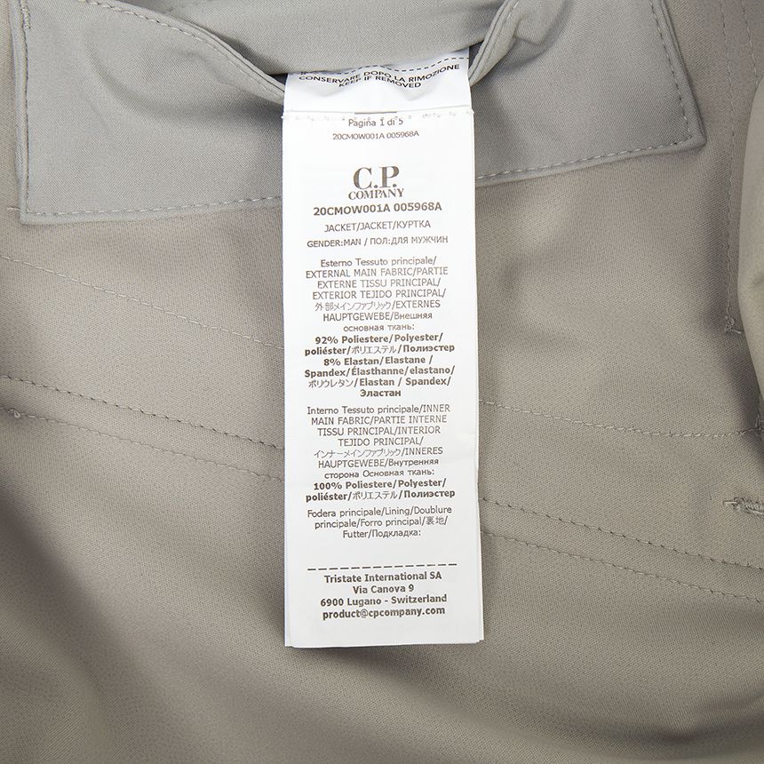 씨피컴퍼니(CP COMPANY) 남성 후드 자켓 20CMOW001A 005968A 904