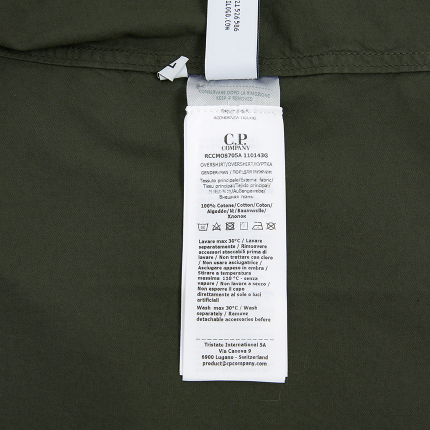 씨피컴퍼니(CP COMPANY) 남성 오버셔츠 자켓 RCCMOS705A 110143G 683