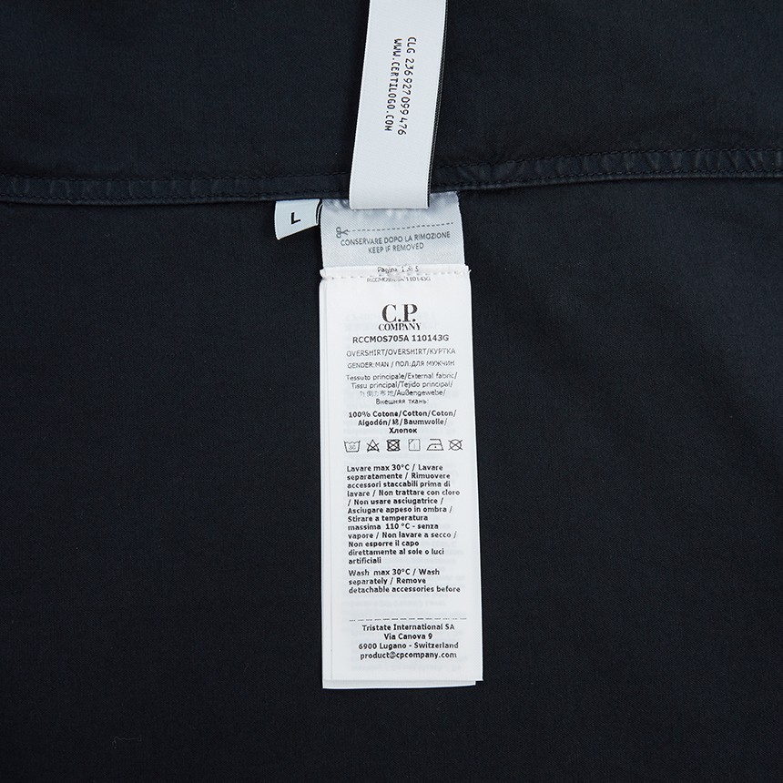 씨피컴퍼니(CP COMPANY) 남성 오버셔츠 자켓 RCCMOS705A 110143G 888
