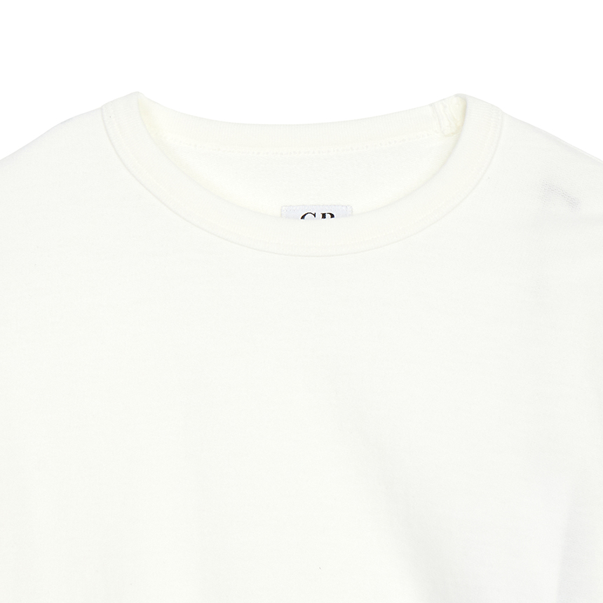 씨피컴퍼니키즈(CP COMPANY KIDS) 렌즈 키즈 크루넥 긴팔 맨투맨 티셔츠 14CKSS032B 006468G 103