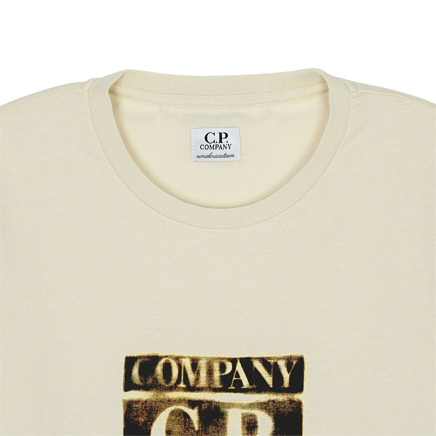 씨피컴퍼니키즈(CP COMPANY KIDS) 반팔티셔츠 (성인착용가능) C6M00L LAA17 10203