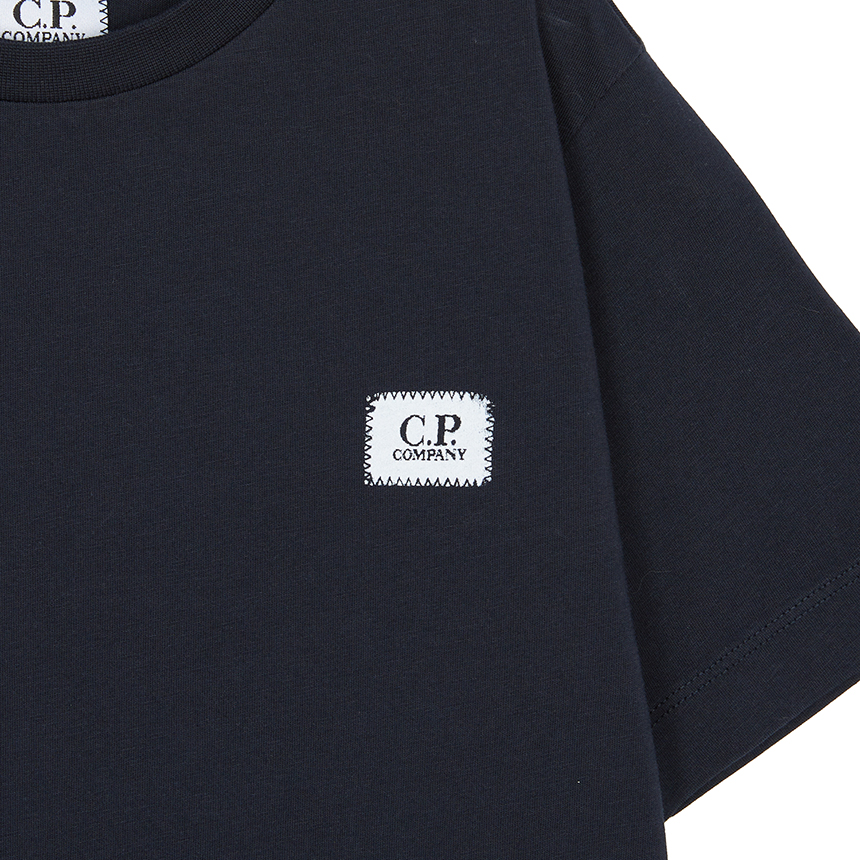 씨피컴퍼니키즈(CP COMPANY KIDS) 반팔티셔츠 키즈 반팔티셔츠 (성인착용가능) CMM00S LAA17 41150