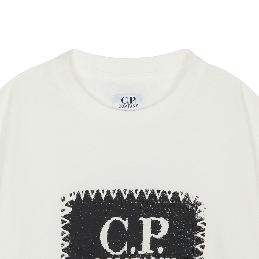 씨피컴퍼니키즈(CP COMPANY KIDS) 반팔티셔츠 (성인착용가능) CMM00T LAA17 10135