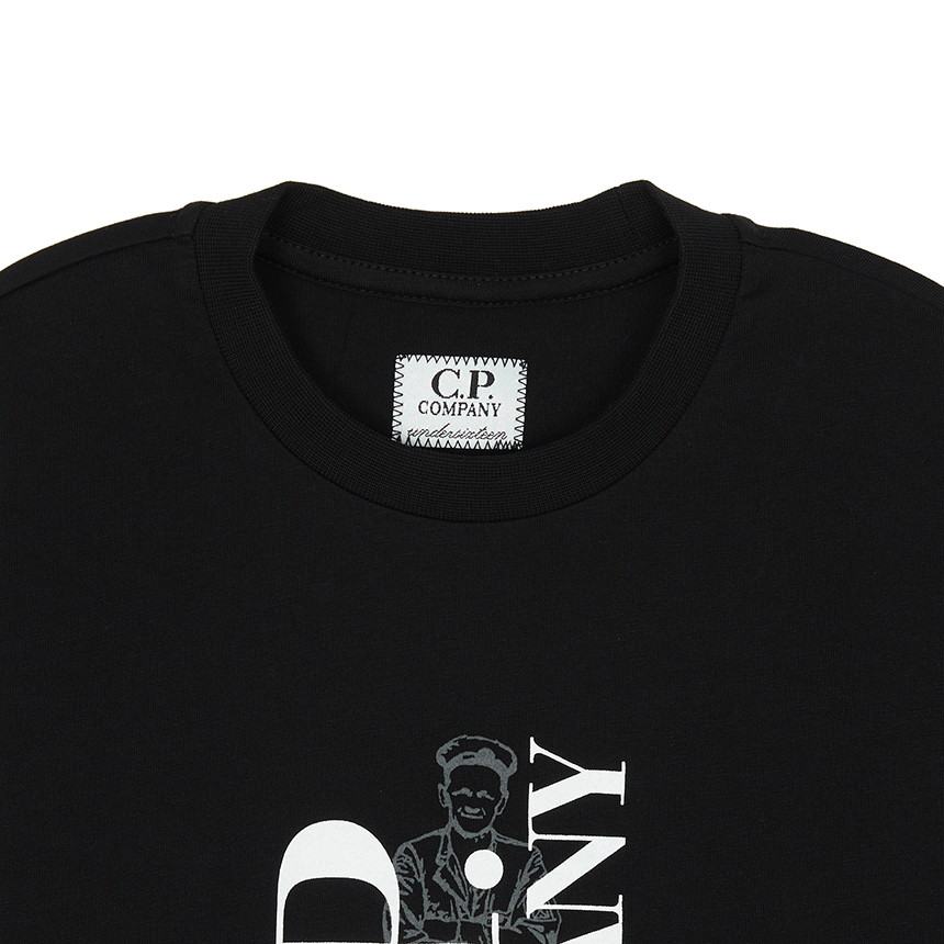 씨피컴퍼니키즈(CP COMPANY KIDS) 반팔티셔츠 (성인착용가능) CUM00V LAA17 60100