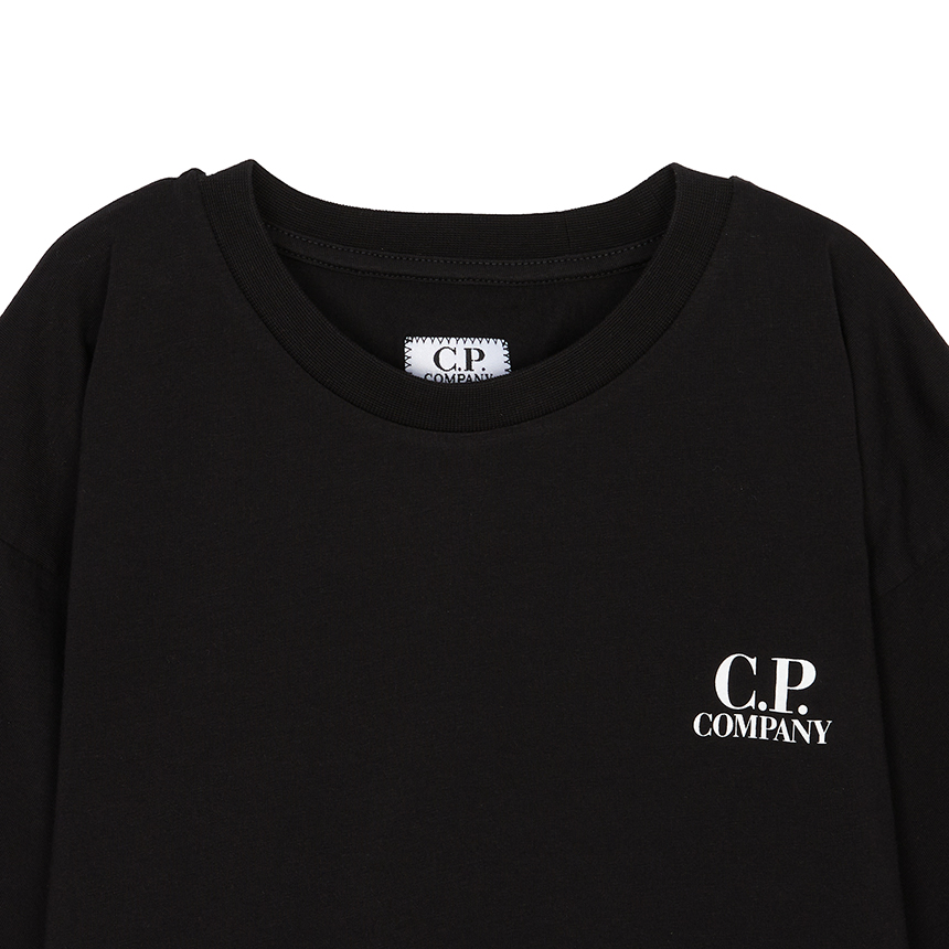 씨피컴퍼니키즈(CP COMPANY KIDS) 반팔 티셔츠 (성인착용가능) CUM00W LAA17 60100